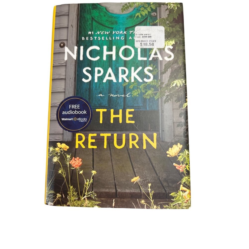 Nicholas Sparks "The Return" Hardcover Book Dust Jacket 1st Edition NEW
